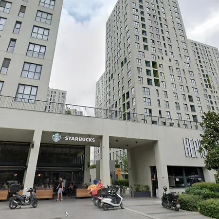 아파트 Istanblue House Metrobus 5 Minute Walk 이스탄불
