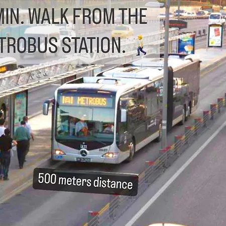 Istanblue House Metrobus 5 Minute Walk Istanbul